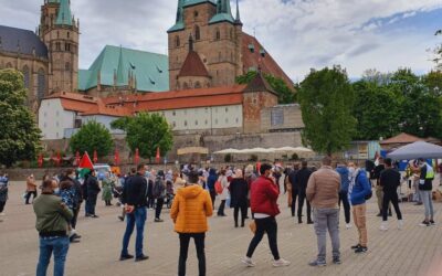 Eine Kundgebung in Erfurt – Ein Bericht