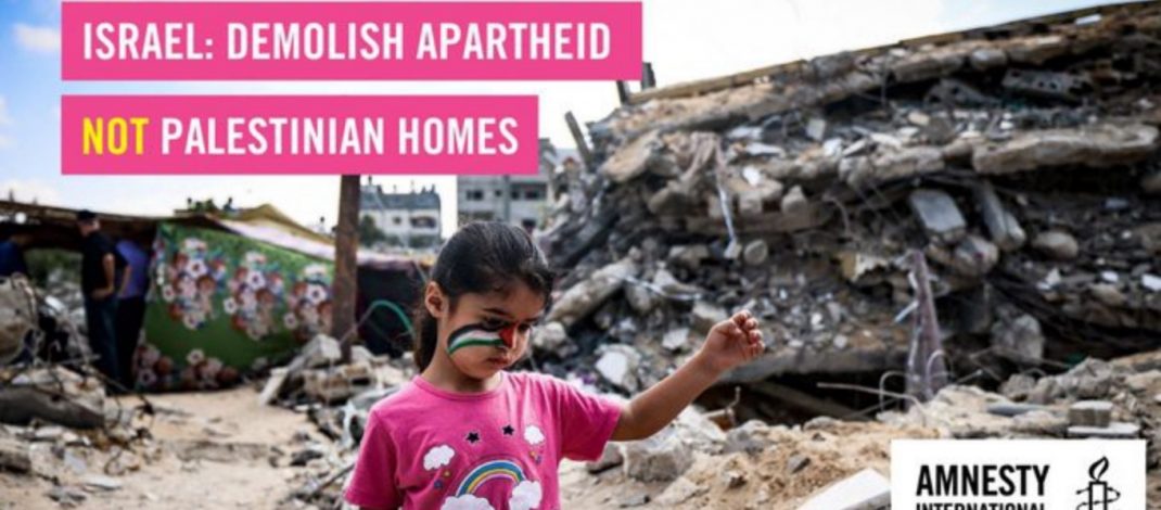 Amnesty International: “Israel ist ein Apartheidsstaat”