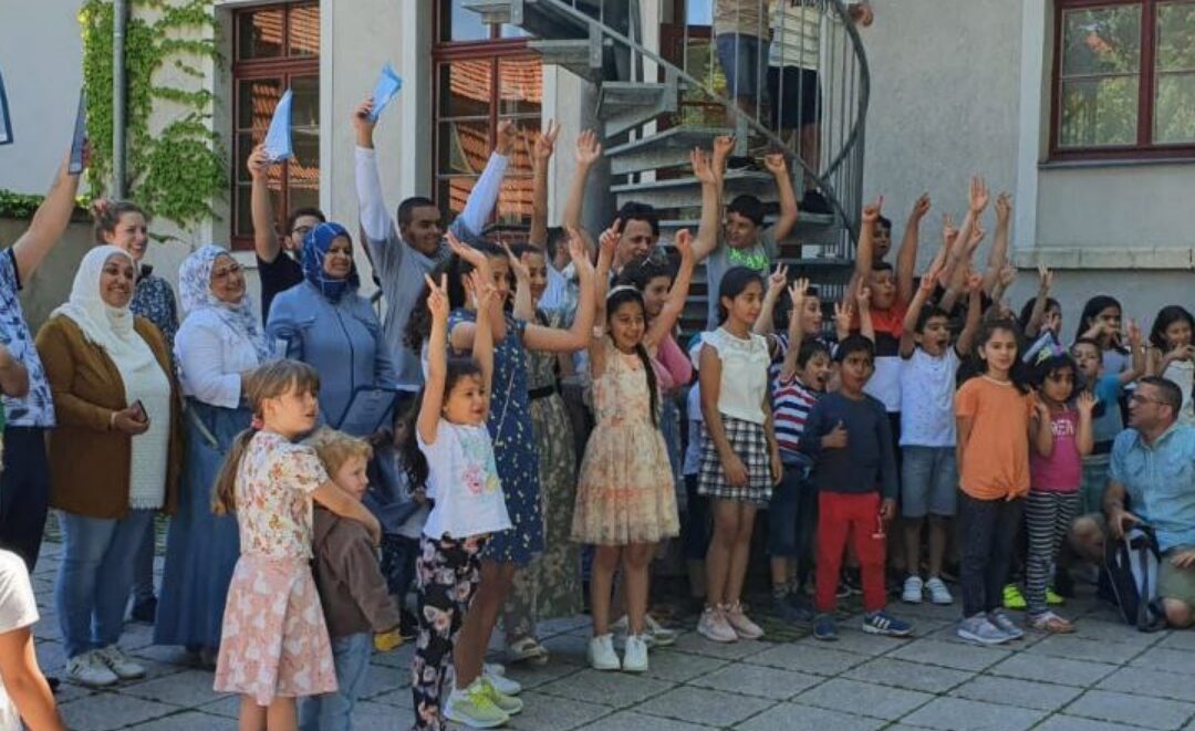 Zeugnisübergabe der Arabischen Schule in Weimar